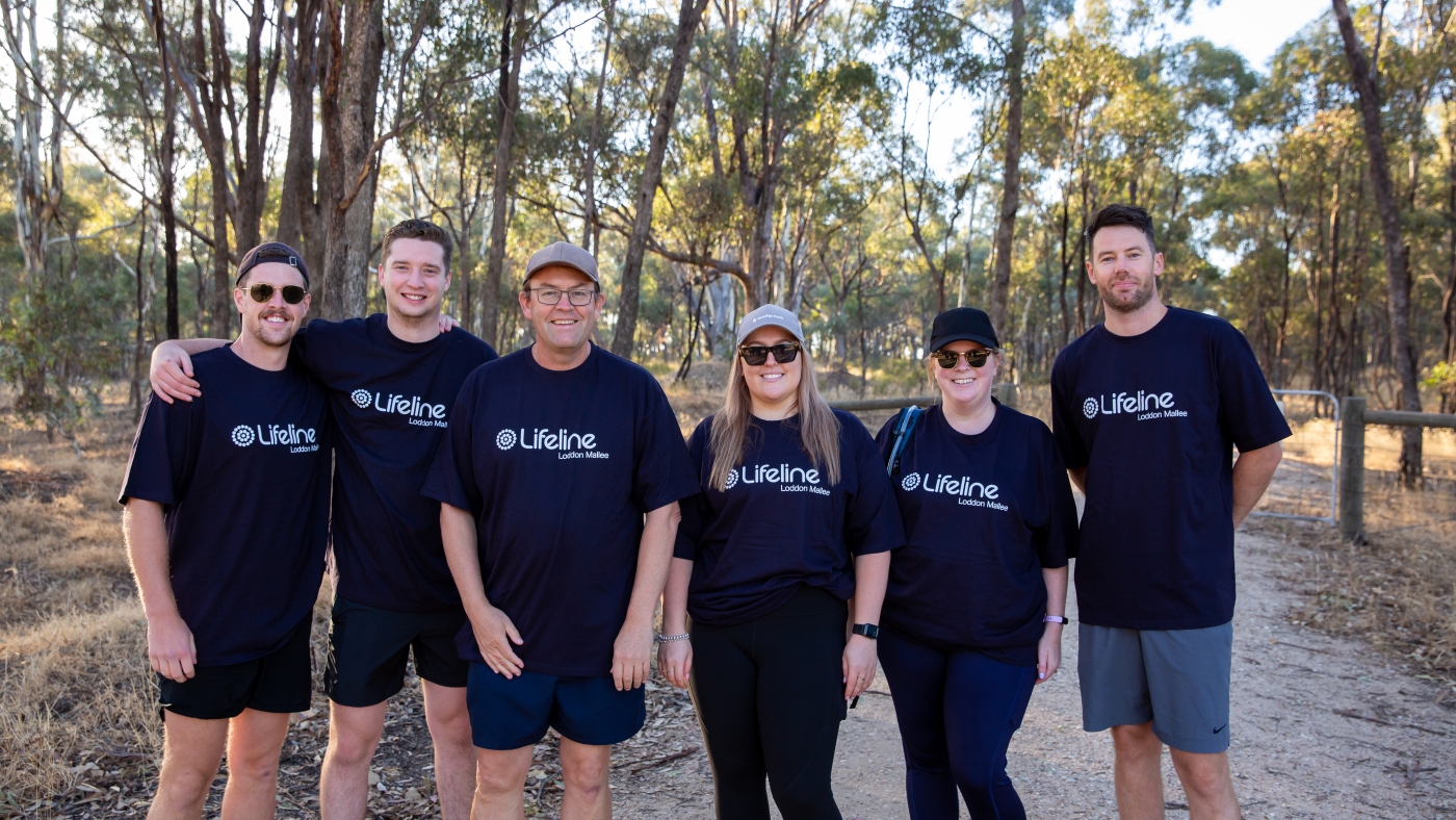 Bendigo Bank walkathon group